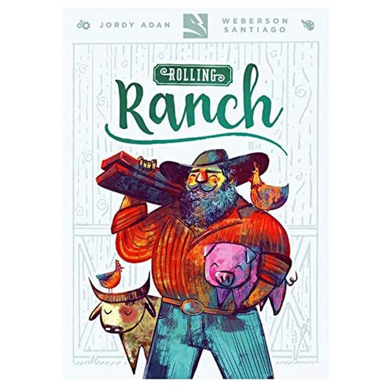 Jeu de conseil de ranch roulant