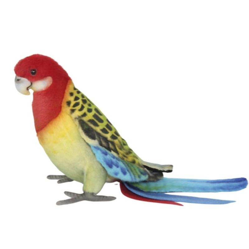 Jouet en peluche rosella oriental (29 cm L)