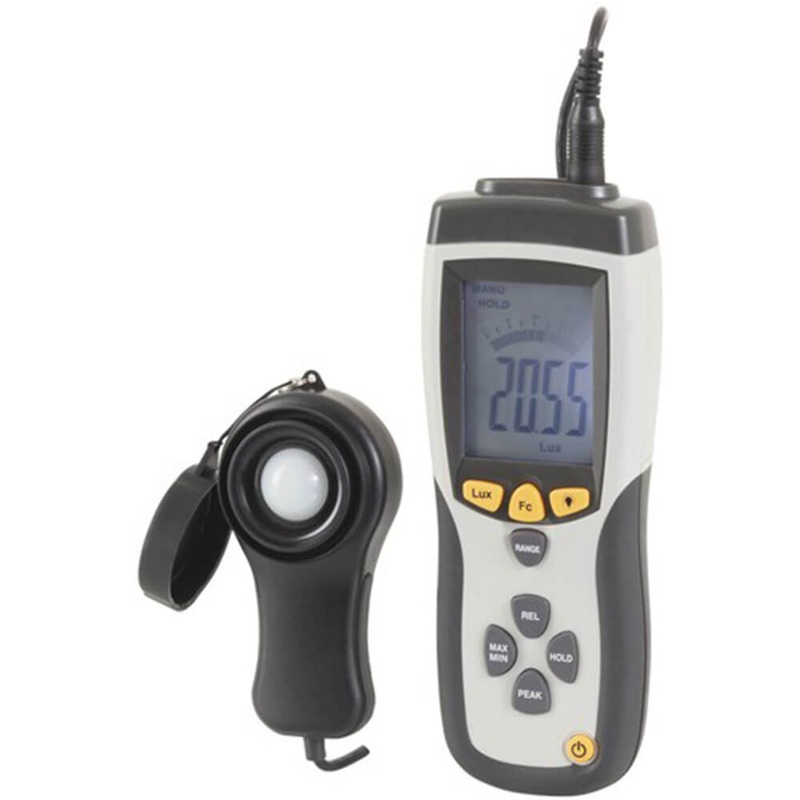 Lux METER 400K PRO avec couverture et tui
