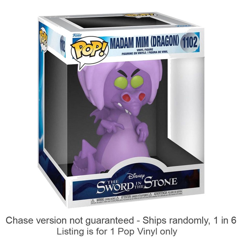 Mim comme dragon 6 "pop! Vnyl Chase expdie 1 sur 6