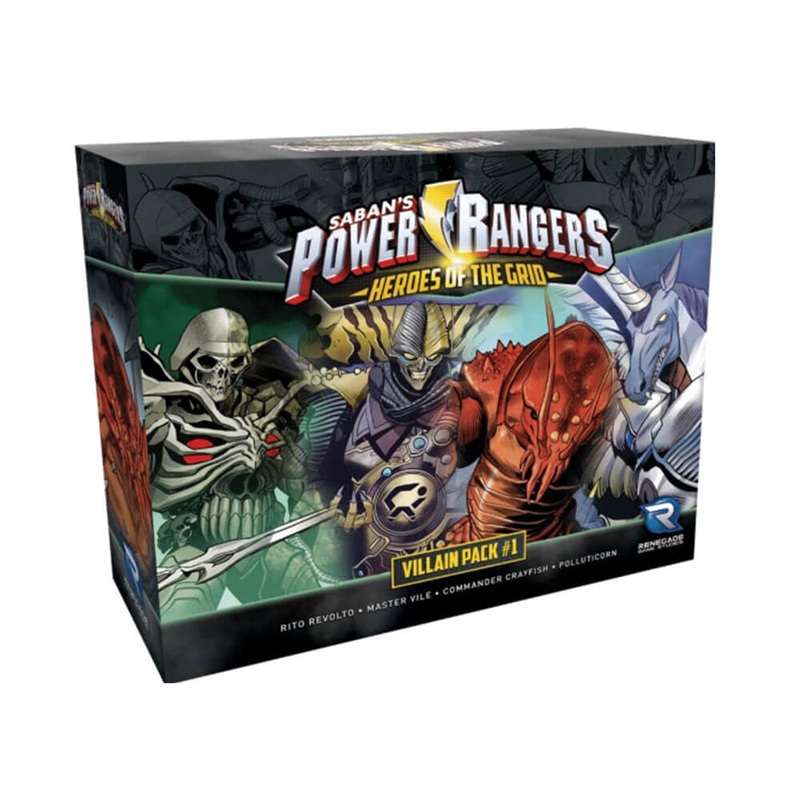 Power Rangers Heroes of the Grid Strategy Game mchant P1
