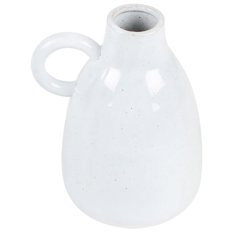 Vase en porcelaine Theo (12x9,5x15cm)